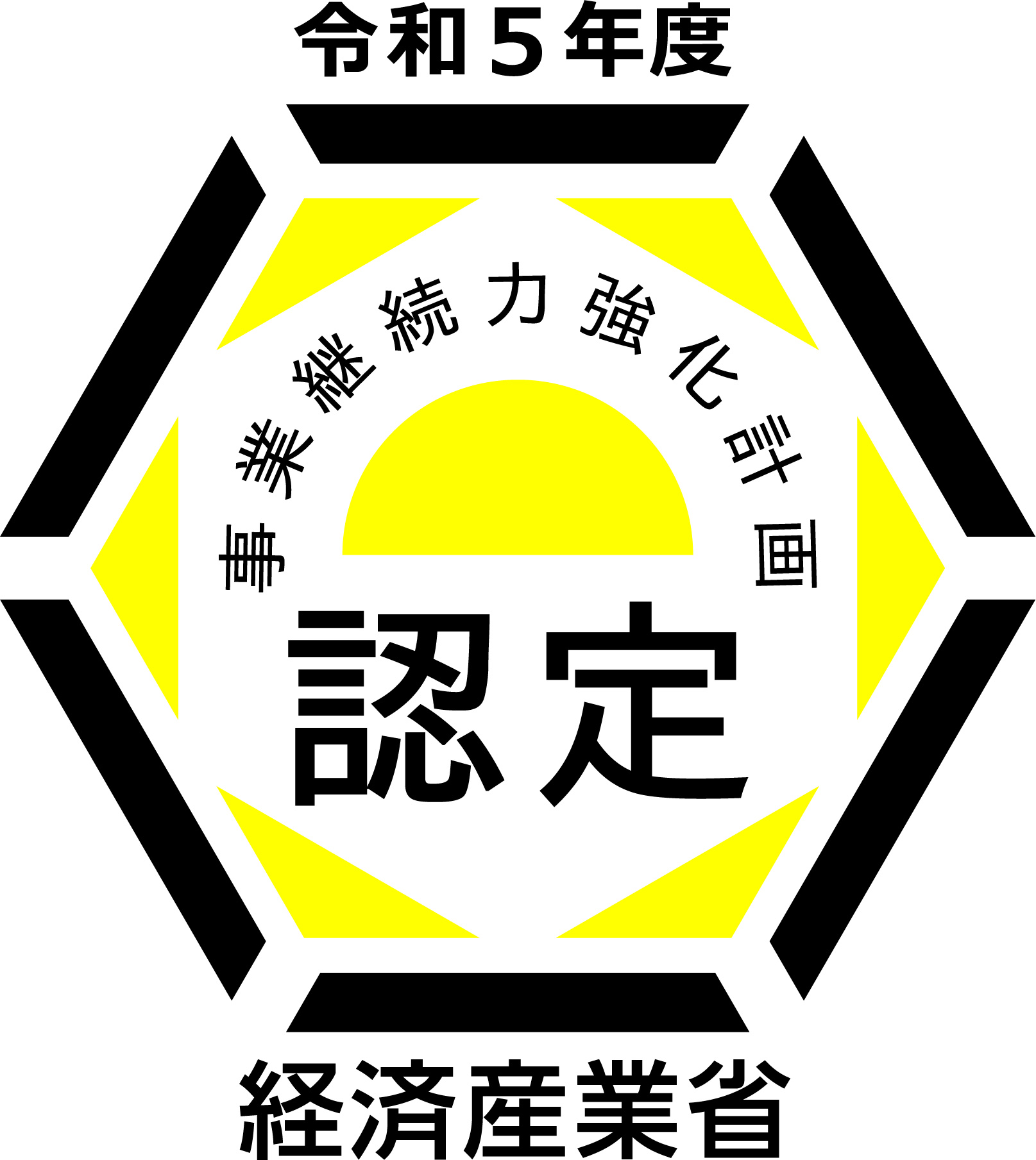 事業継続力強化計画に認定されました